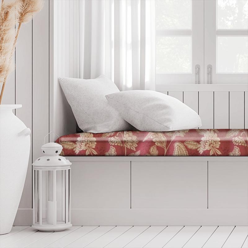 iLiv Charlton Charlton Red Earth Box Cushion