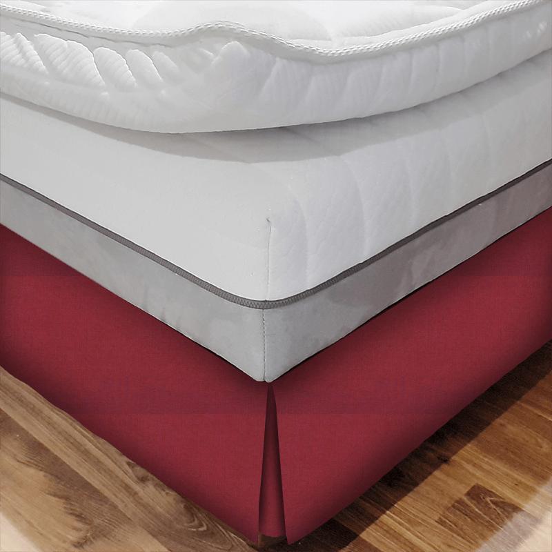 Marylebone Raspberry Bed Base Valance iLiv Plains Book 1 Marylebone Raspberry Bed Base Valance
