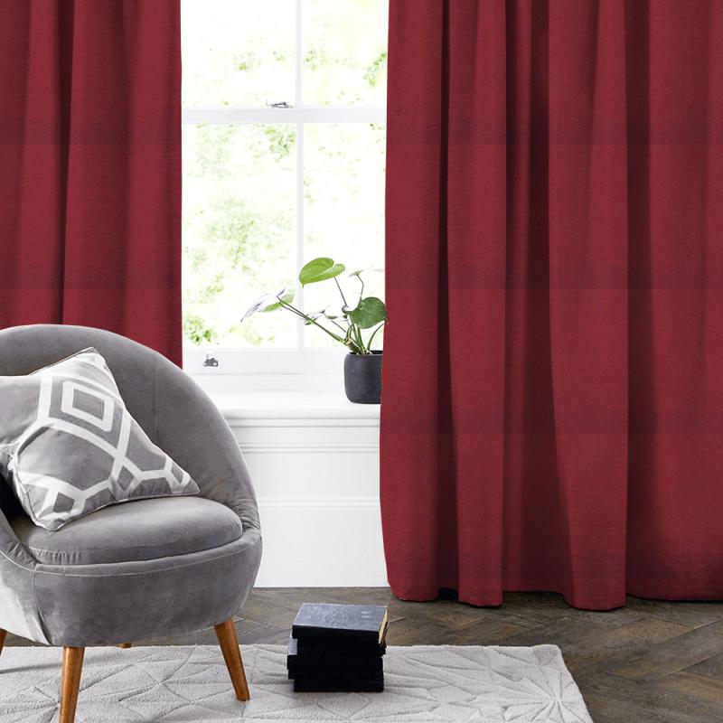 iLiv Plains Book 1 Marylebone Raspberry Made To Measure Curtain