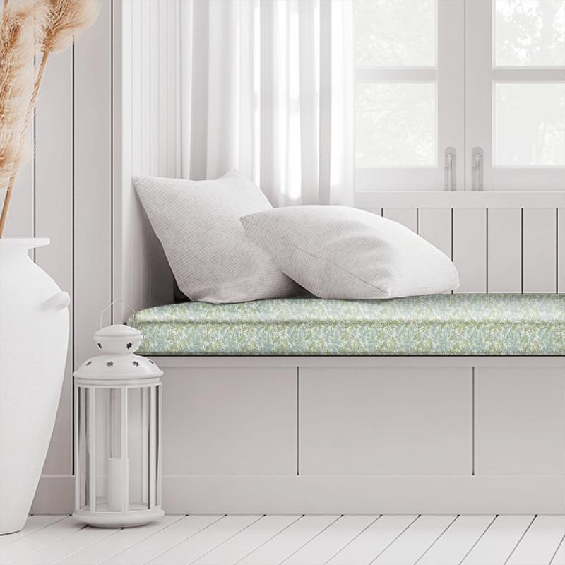 iLiv Cotswold Leaf Vine Jade Box Cushion