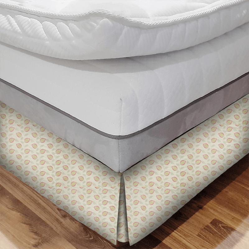 iLiv Paradiso Fiori Paprika Bed Base Valance