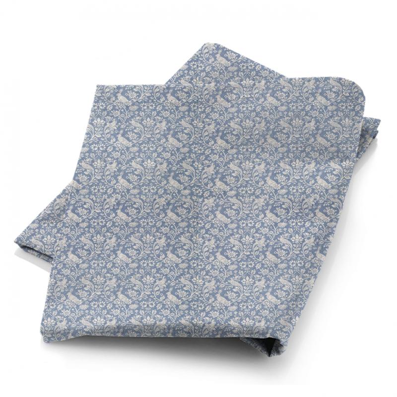 iLiv Moorland Heathland Indigo Fabric