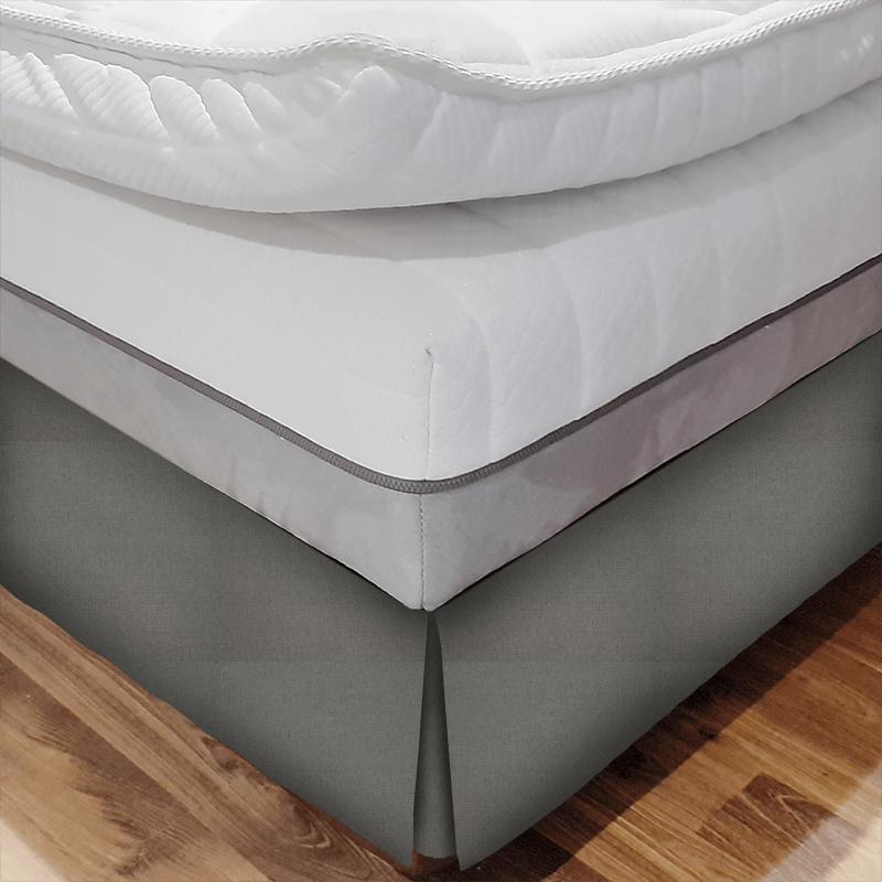 iLiv Plains book 3 Hopsack Pebble Bed Base Valance