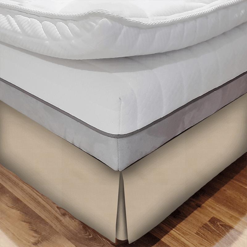 Prestigious Textiles Cheviot Hexham Parchment Bed Base Valance