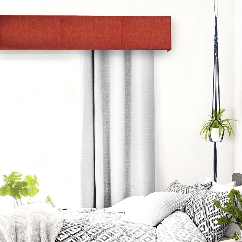 Prestigious Textiles Cheviot Morpeth Tango Pelmet