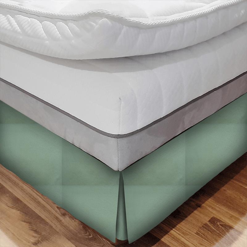 Prestigious Textiles Orion Crater Eau De Nil Bed Base Valance