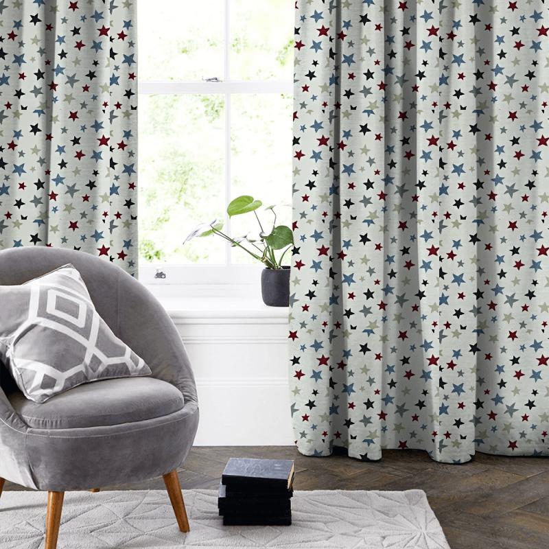 Superstar Graphite Made To Measure Curtain Prestigious Textiles Playtime Superstar Graphite Made To Measure Curtain