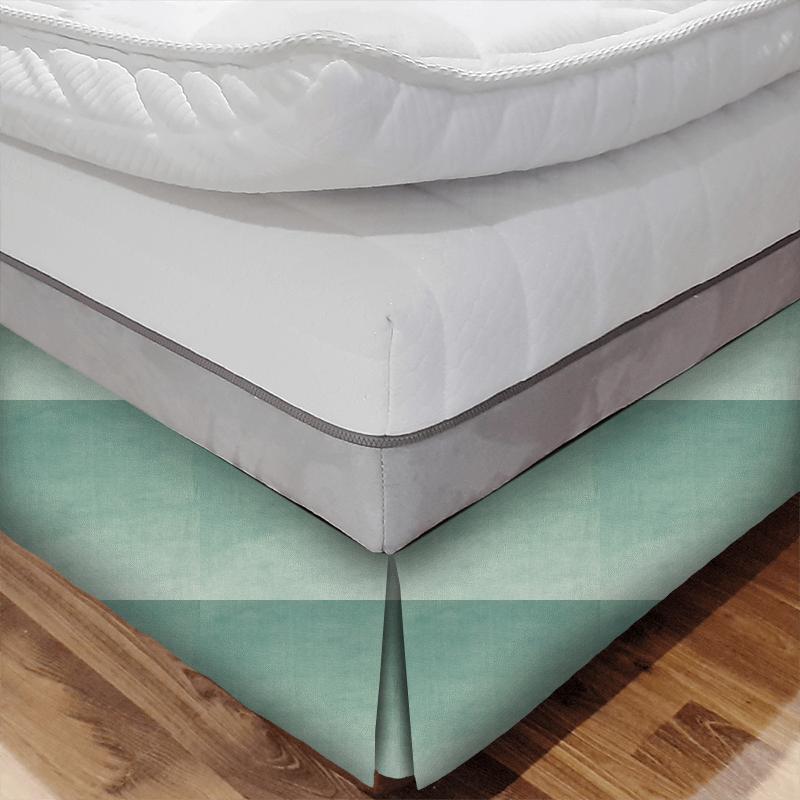 Prestigious Textiles Velour Velour Azure Bed Base Valance