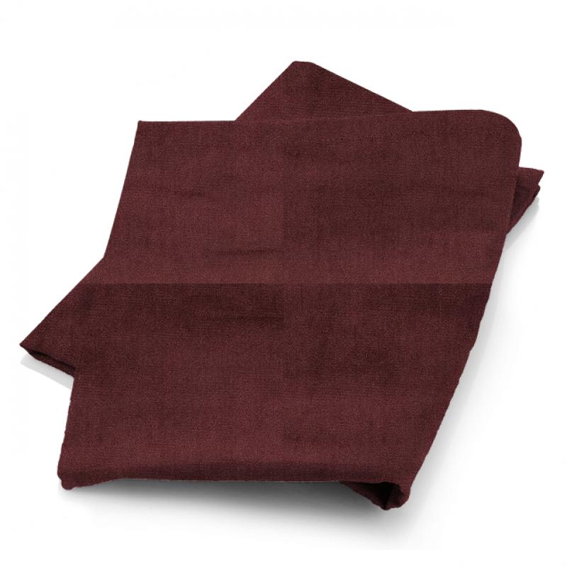 Prestigious Textiles Velour Velour Bordeaux Fabric