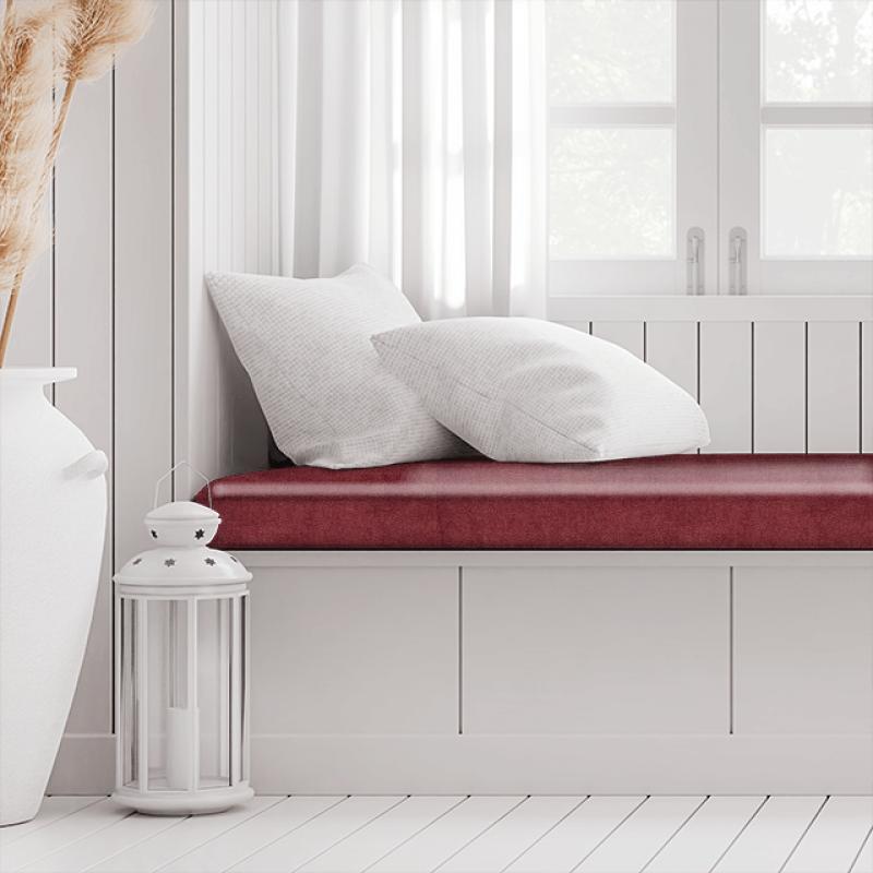 Prestigious Textiles Velour Velour Damson Box Cushion
