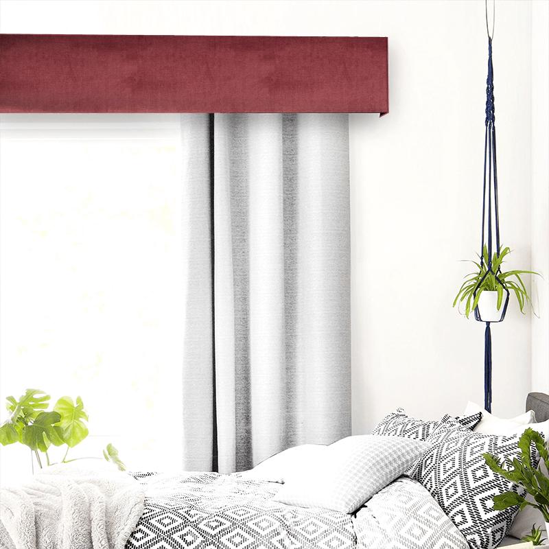 Prestigious Textiles Velour Velour Damson Pelmet