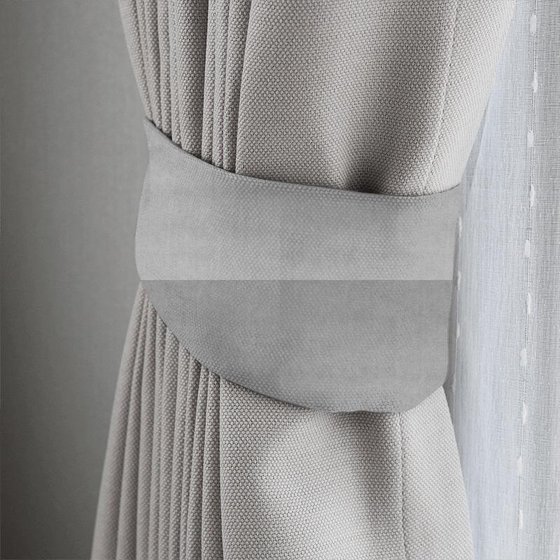 Prestigious Textiles Velour Velour Gunmetal Tieback