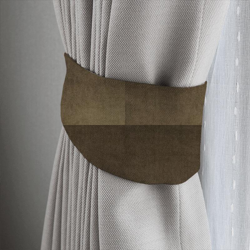 Velour Walnut Tieback Prestigious Textiles Velour Velour Walnut Tieback