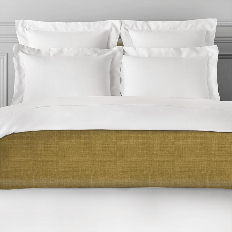 Clarke and Clarke Linoso Linoso Saffron Bed Runner