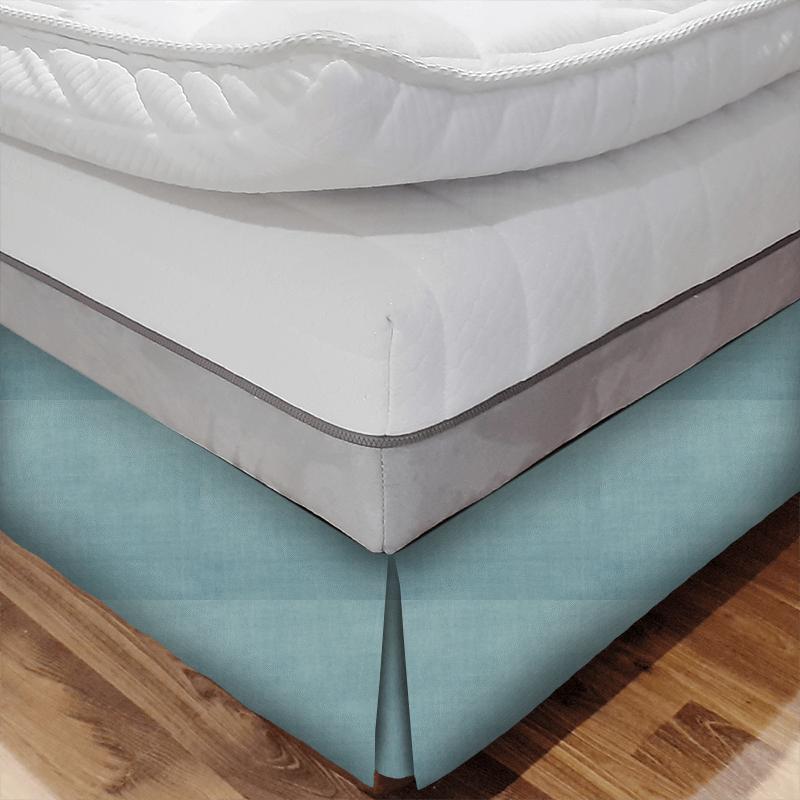 Clarke and Clarke Alvar Alvar Aqua Bed Base Valance