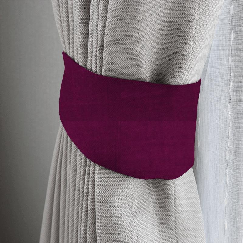 Clarke and Clarke Alvar Alvar Fuchsia Tieback