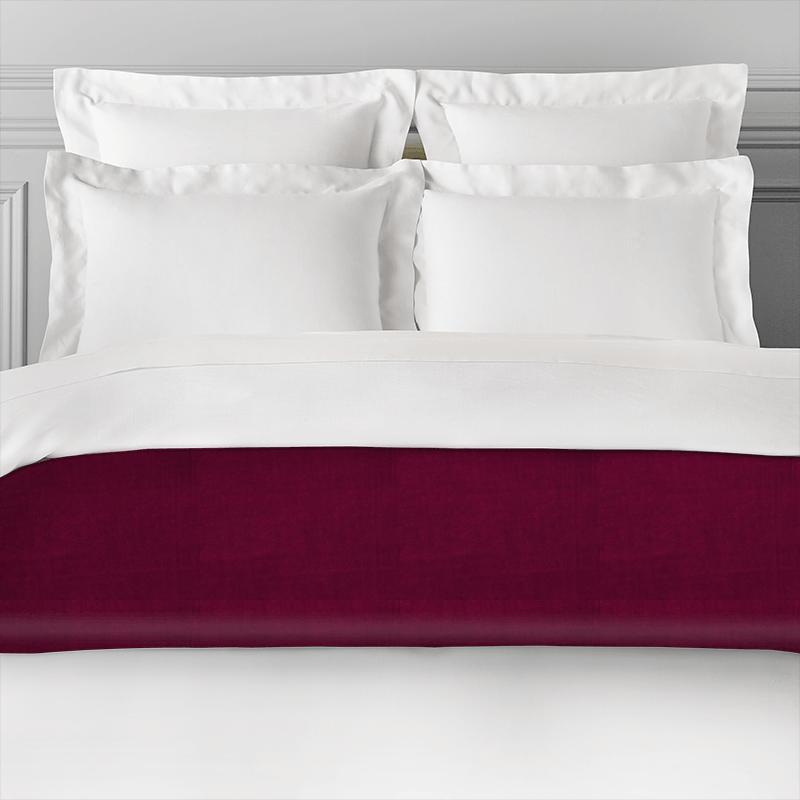 Clarke and Clarke Alvar Alvar Raspberry Bed Runner