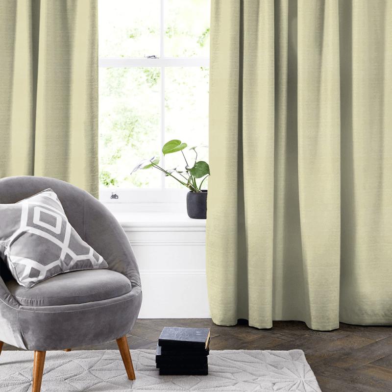 Clarke and Clarke Alvar Alvar Cream Made To Measure Curtain