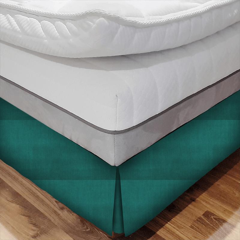 Clarke and Clarke Alvar Alvar Spruce Bed Base Valance