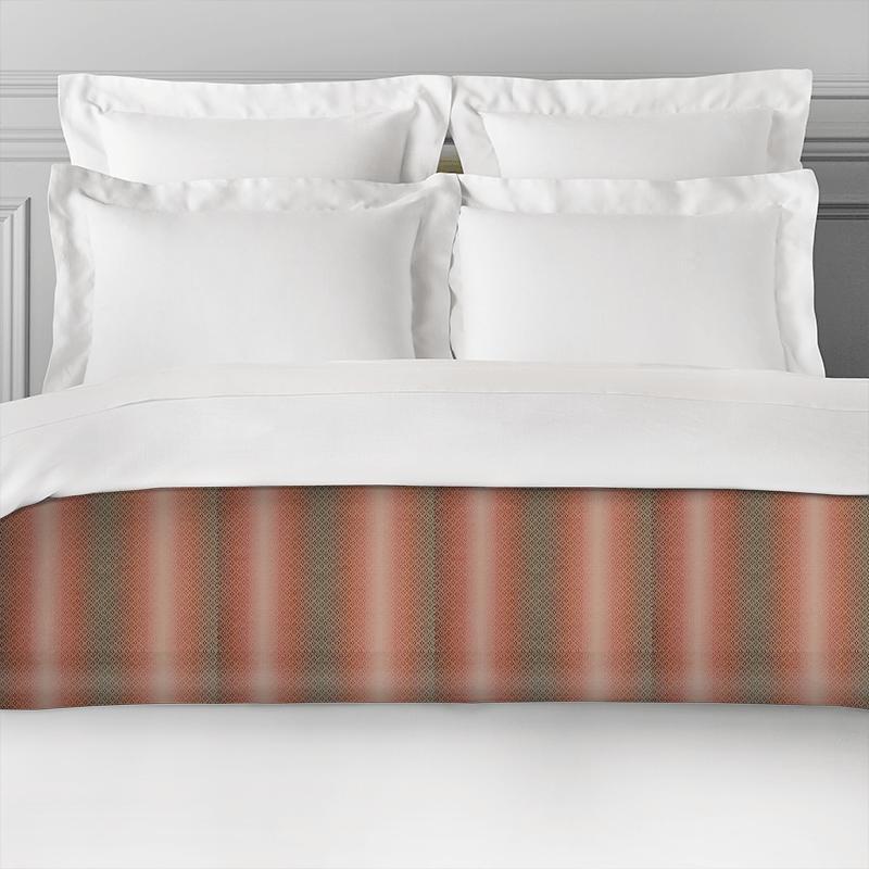 Clarke and Clarke Palladio Diamante Cardinal Bed Runner