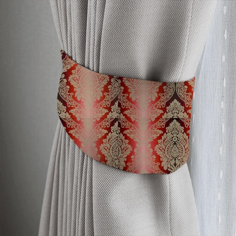 Clarke and Clarke Palladio Ornato Cardinal Tieback