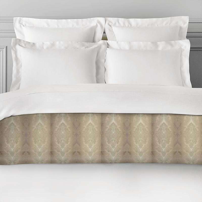 Clarke and Clarke Palladio Ornato Natural Bed Runner