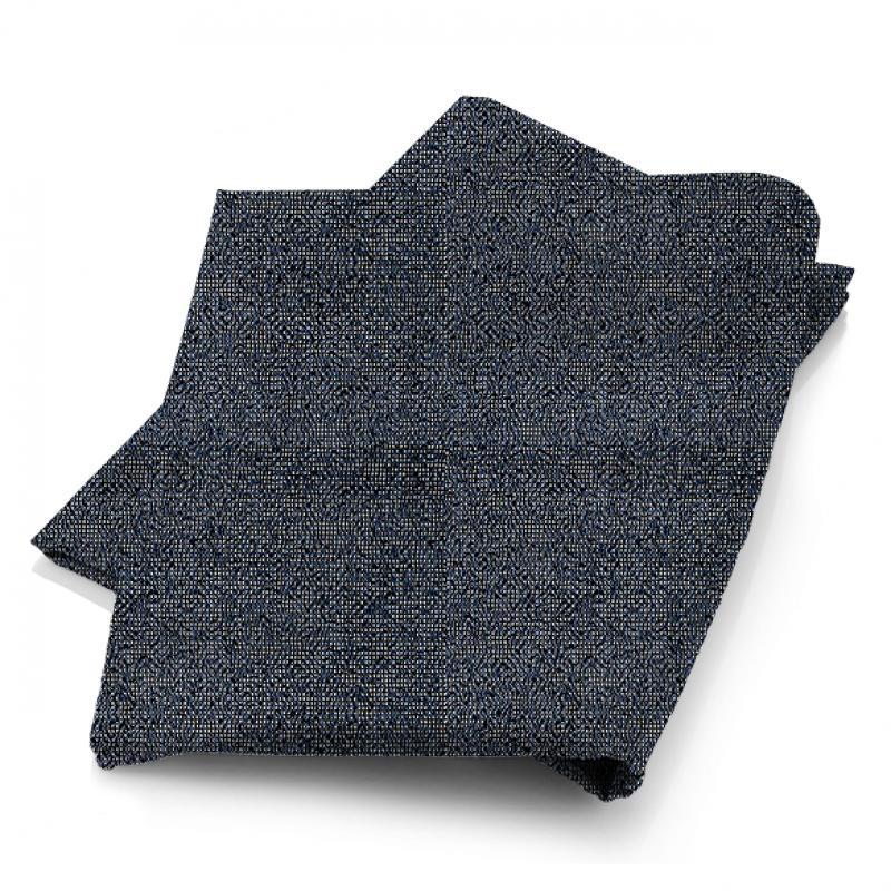 Clarke and Clarke Latour Beauvoir Indigo Fabric
