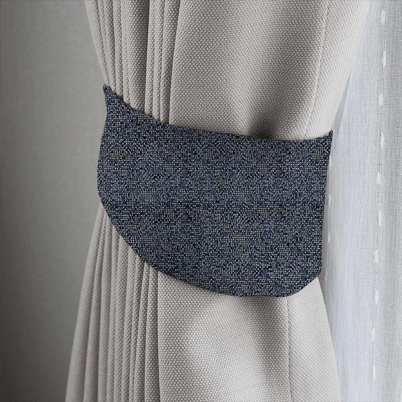 Clarke and Clarke Latour Beauvoir Indigo Tieback