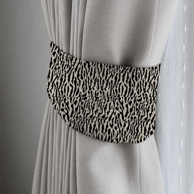 Clarke and Clarke Latour Gautier Charcoal Tieback