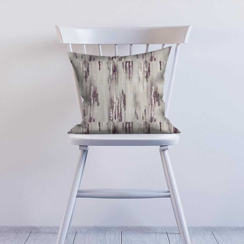 Clarke and Clarke Latour Latour Damson Cushion