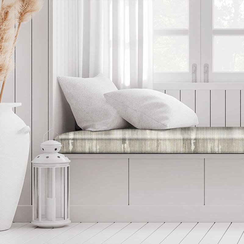 Clarke and Clarke Latour Latour Taupe Box Cushion