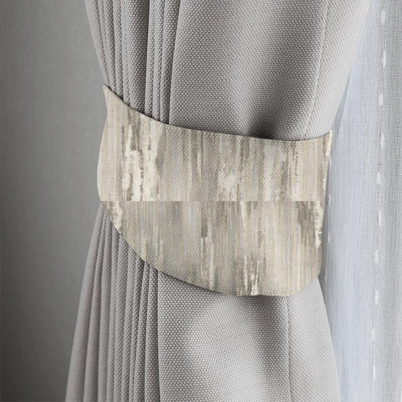 Clarke and Clarke Latour Latour Taupe Tieback