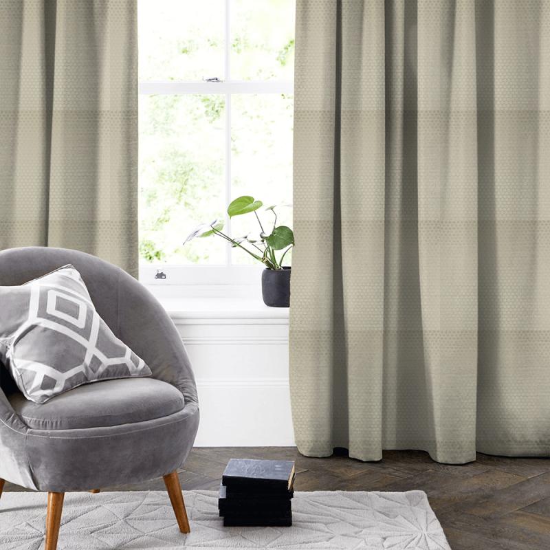 Clarke and Clarke Imperiale Duomo Linen Made To Measure Curtain