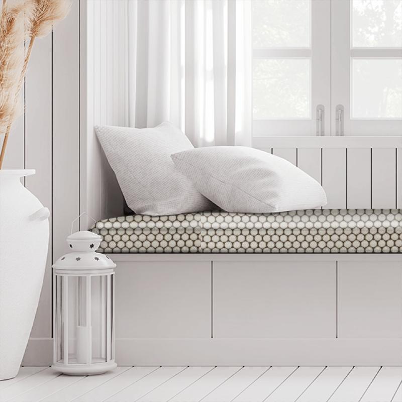 Clarke and Clarke Imperiale Duomo Pebble Box Cushion