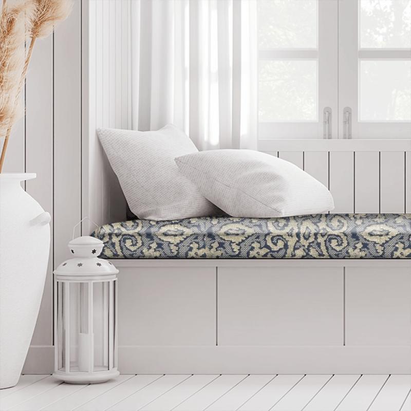 Clarke and Clarke Imperiale Imperiale Chicory Box Cushion