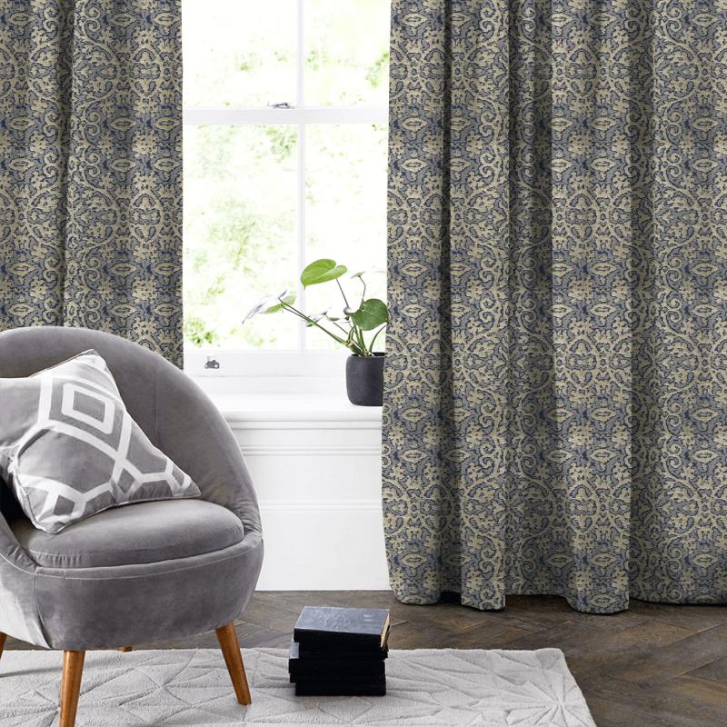 Clarke and Clarke Imperiale Imperiale Chicory Made To Measure Curtain