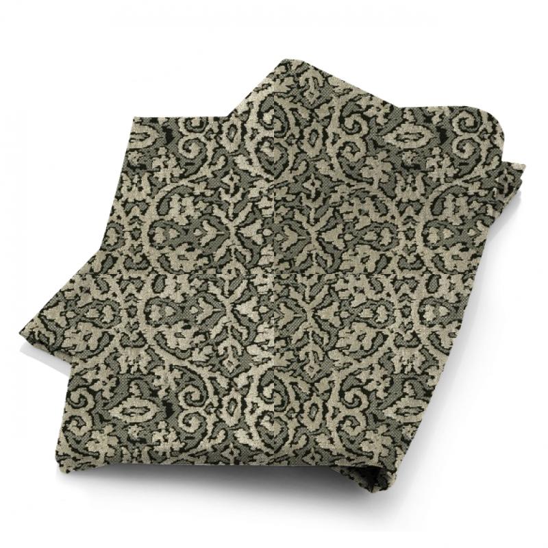Clarke and Clarke Imperiale Imperiale Ebony Fabric