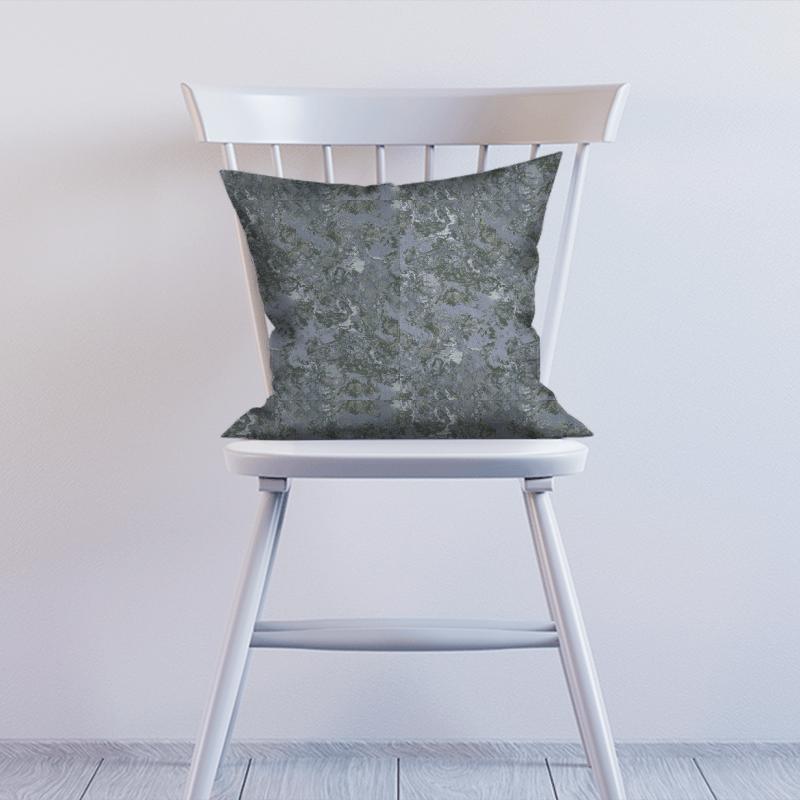 Clarke and Clarke Imperiale Marmo Chicory Cushion