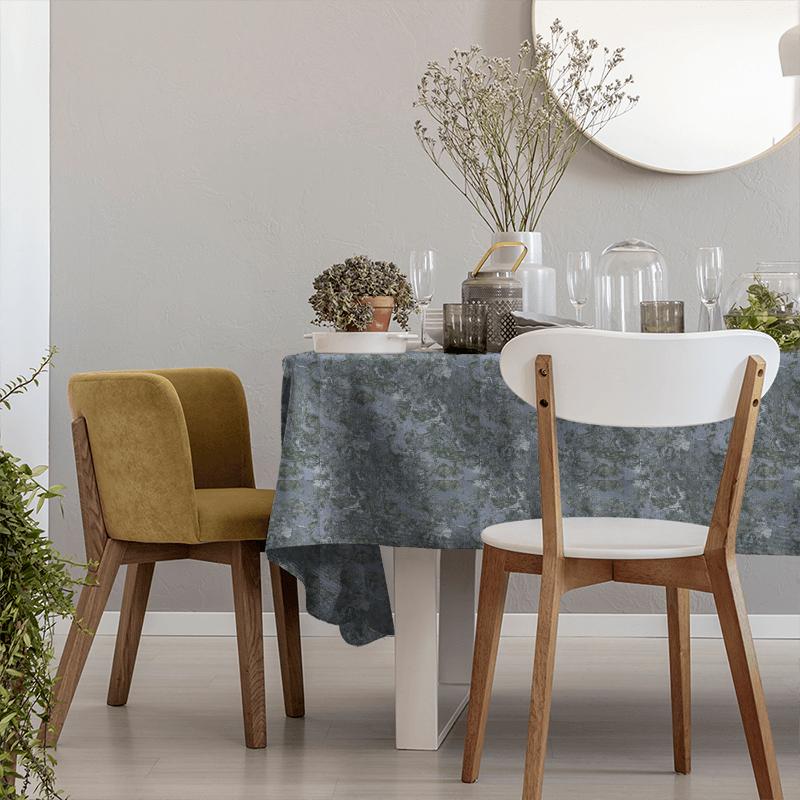 Clarke and Clarke Imperiale Marmo Chicory Tablecloth