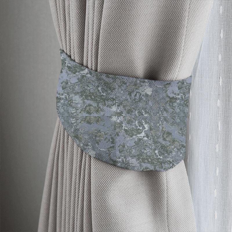 Clarke and Clarke Imperiale Marmo Chicory Tieback