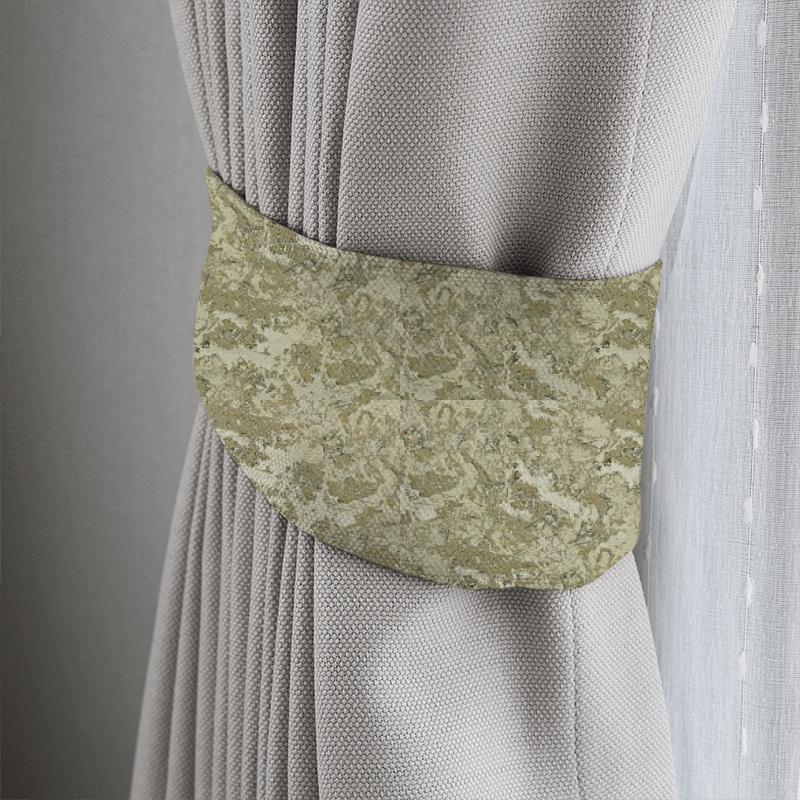 Clarke and Clarke Imperiale Marmo Ivory Tieback