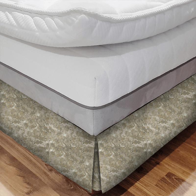 Clarke and Clarke Imperiale Marmo Linen Bed Base Valance