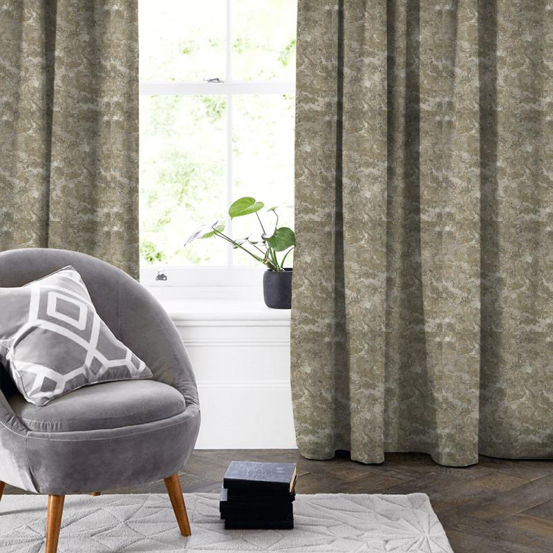 Clarke and Clarke Imperiale Marmo Linen Made To Measure Curtain