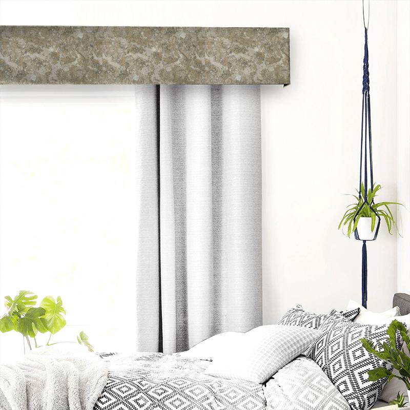 Clarke and Clarke Imperiale Marmo Linen Pelmet