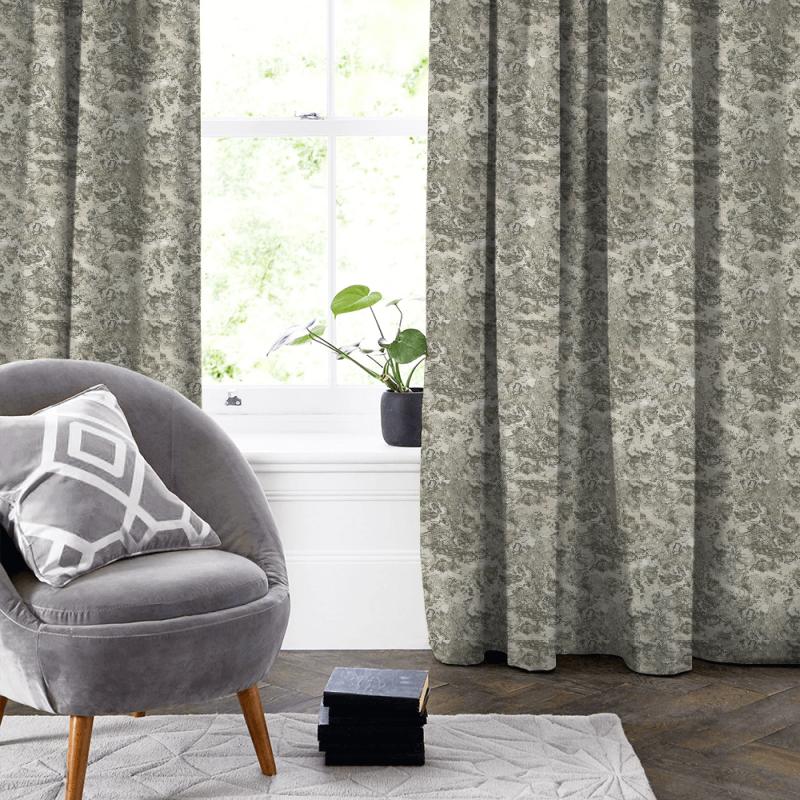 Clarke and Clarke Imperiale Marmo Taupe Made To Measure Curtain