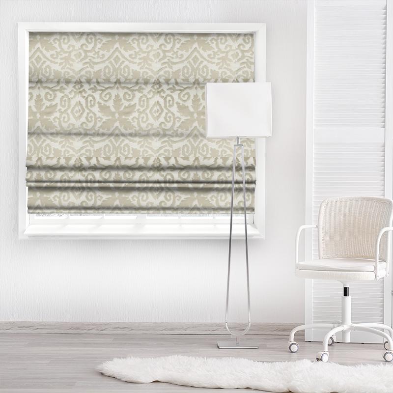 Clarke and Clarke Imperiale Otranto Linen Made To Measure Roman Blind