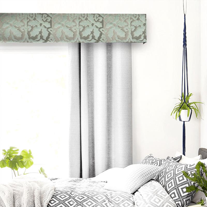 Clarke and Clarke Imperiale Otranto Mineral Pelmet