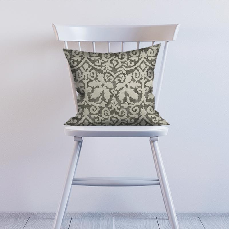 Clarke and Clarke Imperiale Otranto Taupe Cushion