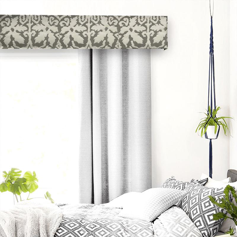 Clarke and Clarke Imperiale Otranto Taupe Pelmet