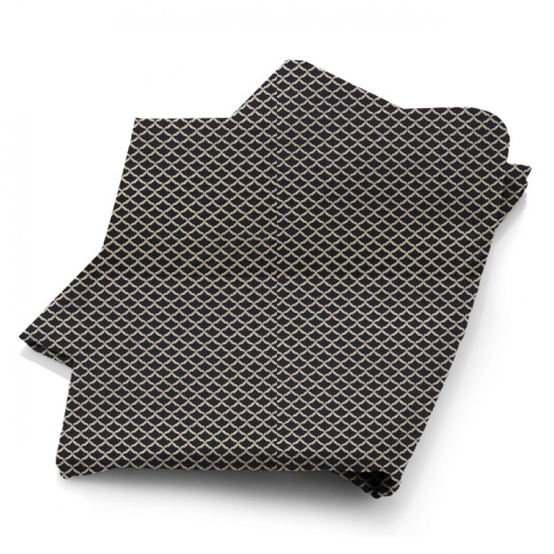 Clarke and Clarke Imperiale Reggio Ebony Fabric